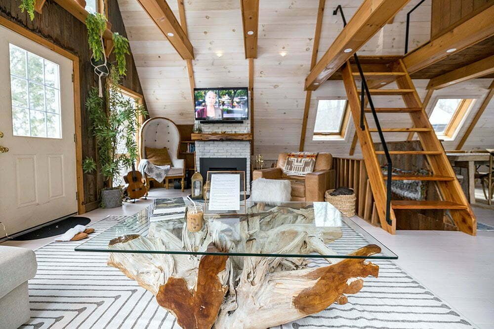 wood interior design