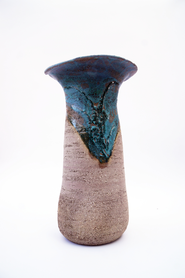 sculptural ceramic vase