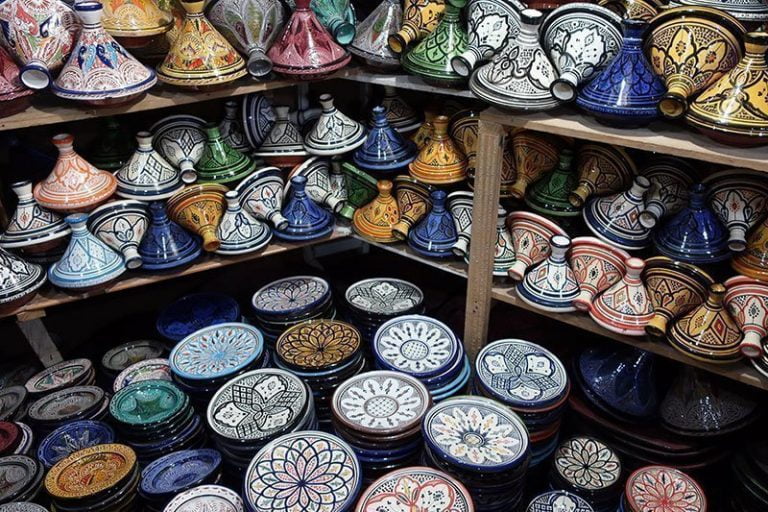 Moroccan Pottery in Safi