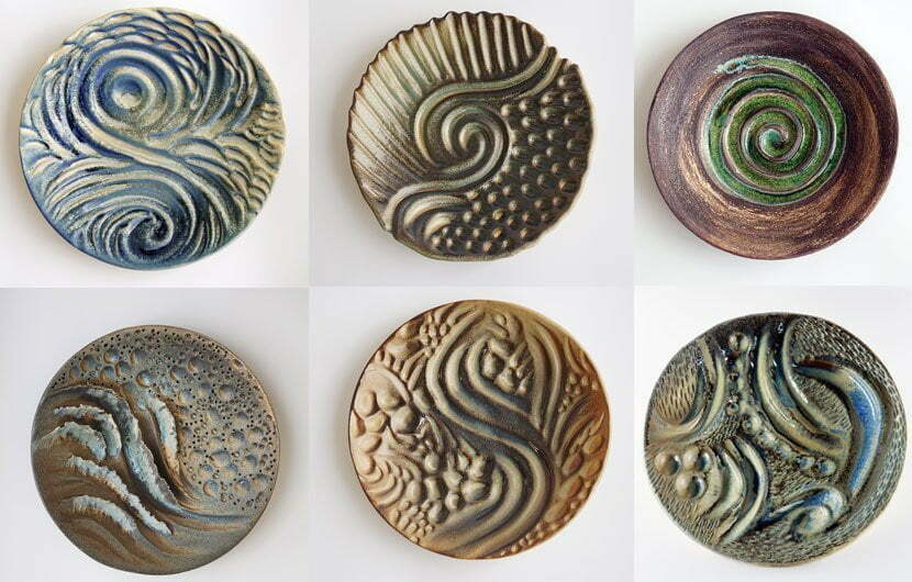 decorative plates by amelia johannsen