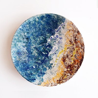 ceramics gallery painted plate