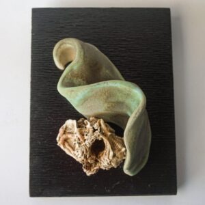 small wave sculpture
