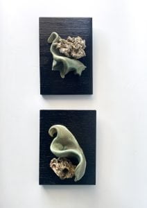 small ceramic wall sculptures