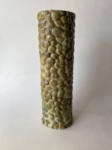 river rock vase