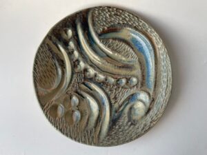 ceramic art plate