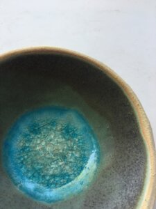 small ceramic glass bowl