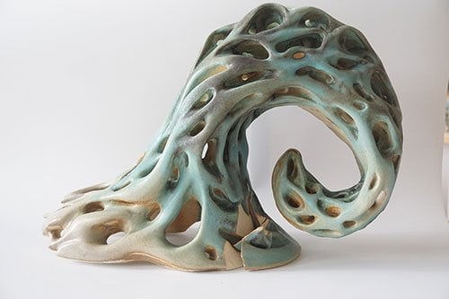 wave sculpture amelia johannsen