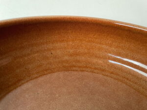 Rustic warm Serving Bowl