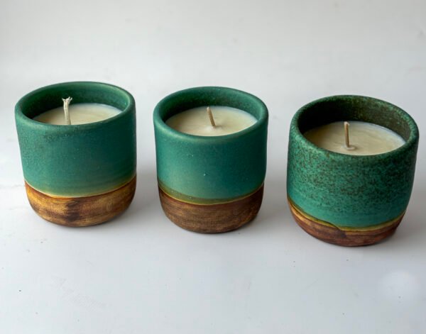 ceramic soy wax candle