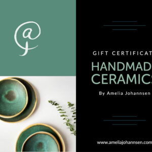 gift card for ceramics