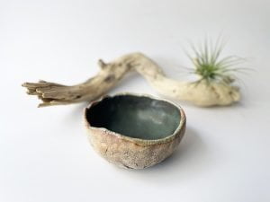 ceramic bowl inspired by nature