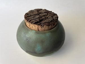 handmade ceramic spice jar