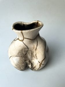 ceramic kinsugi sculpture