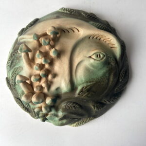 ceramic fungi art