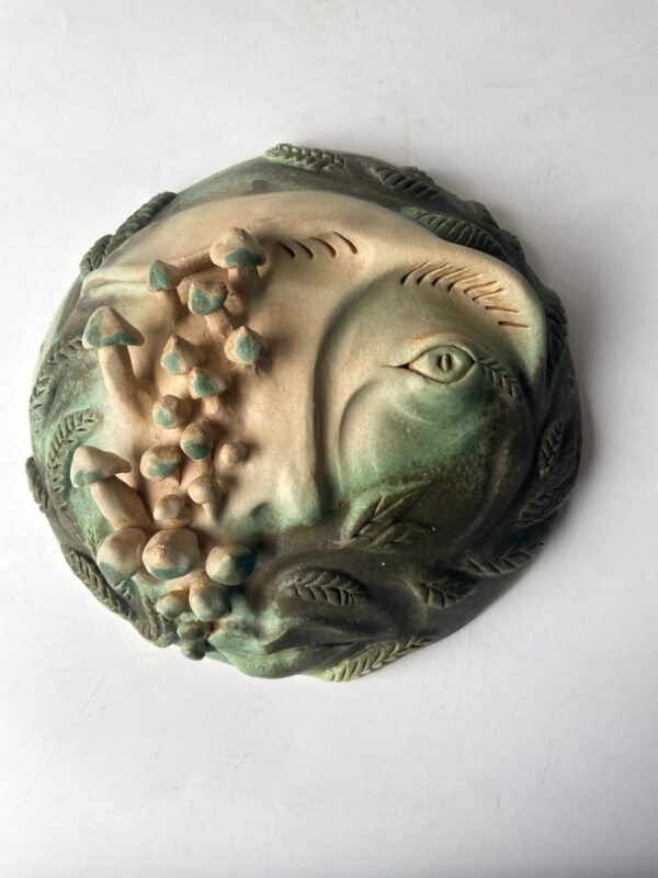 ceramic fungi art