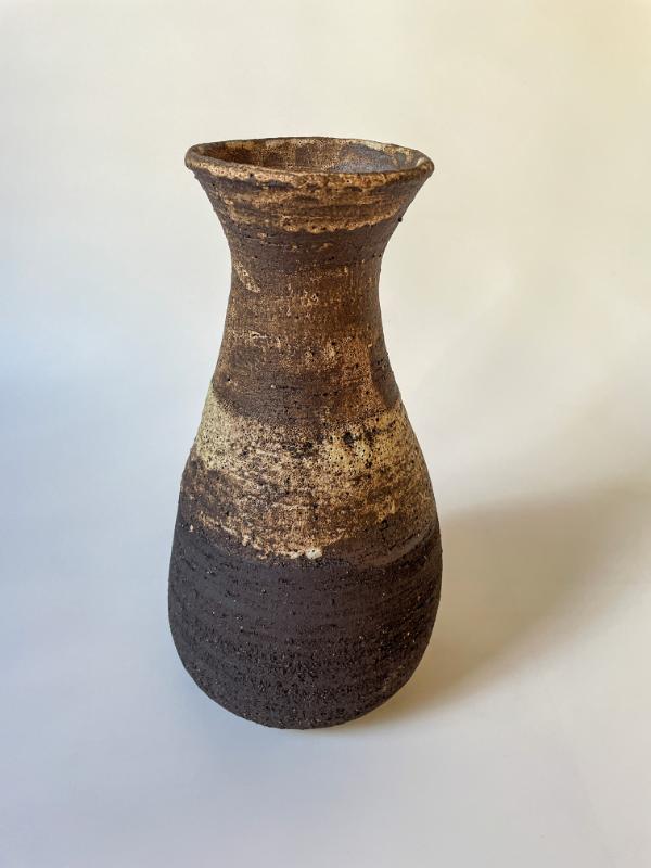 large rustic ceramic vase