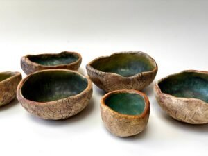 textured bowls
