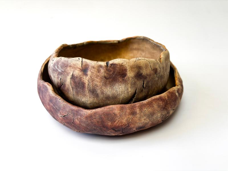 organic ceramic bowls