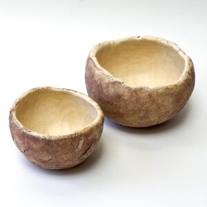 natural clay bowls