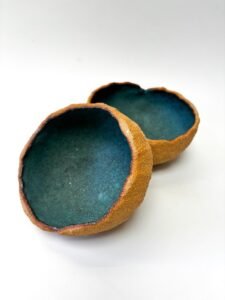turquoise ceramic bowls