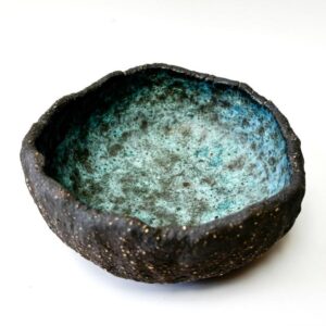Turquoise Texture Bowl