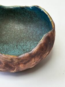rustic handmade bowl