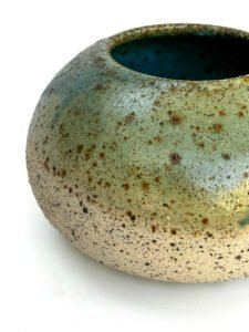 speckled clay bowl