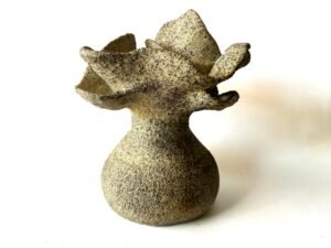 wavy organic vase by amelia johannsen