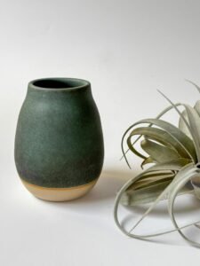 Lagoon Drop Ceramic Vase - Image 3