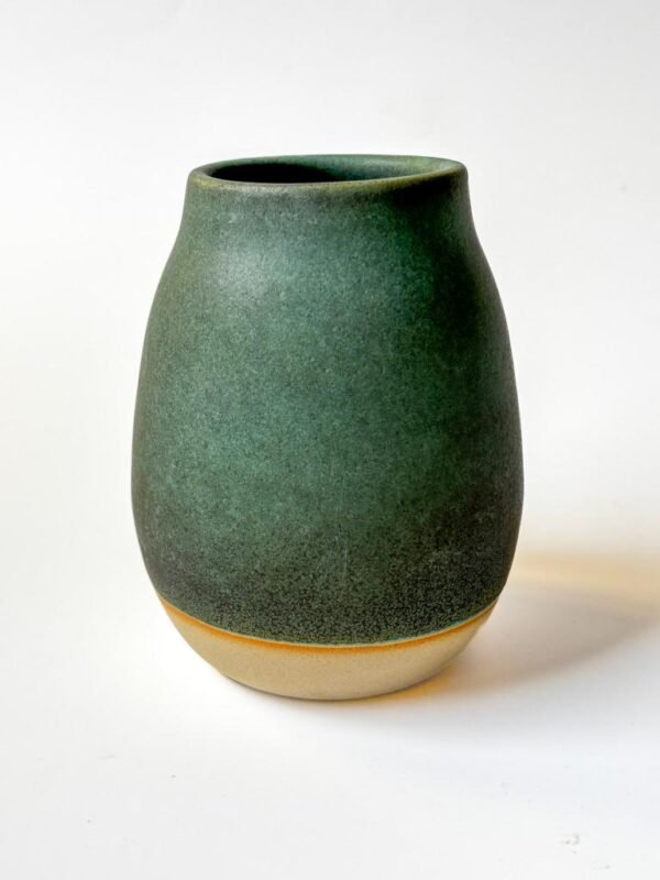 small turquoise vase