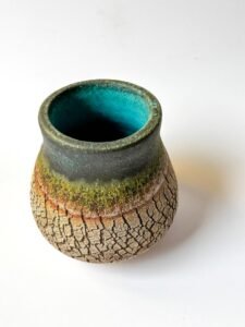 Canyon Vein ceramic vase