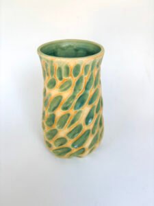Nature Texture Stoneware Vase - Image 2